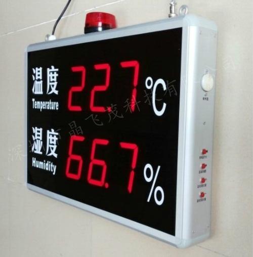 精准掌控环境 室内LED工业级温湿度报警控制器解析